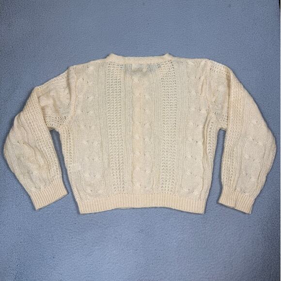 Rouje Paris Womens Size 40 / US 8 Azia Cardigan Sweater Coquille - Picture 2 of 11